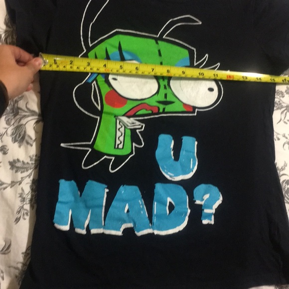 Vintage Invader Zim Nickelodeon T Shirt Small - Picture 5 of 6